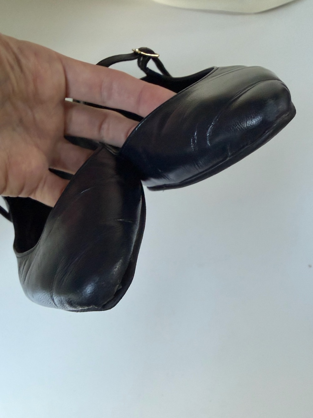 Lolita Milano Italian Leather Mary Jane Flats Size 39 - Picture 6 of 8